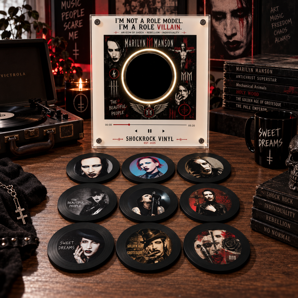 ShockRock™ Marilyn Manson Collector’s Vinyl Set