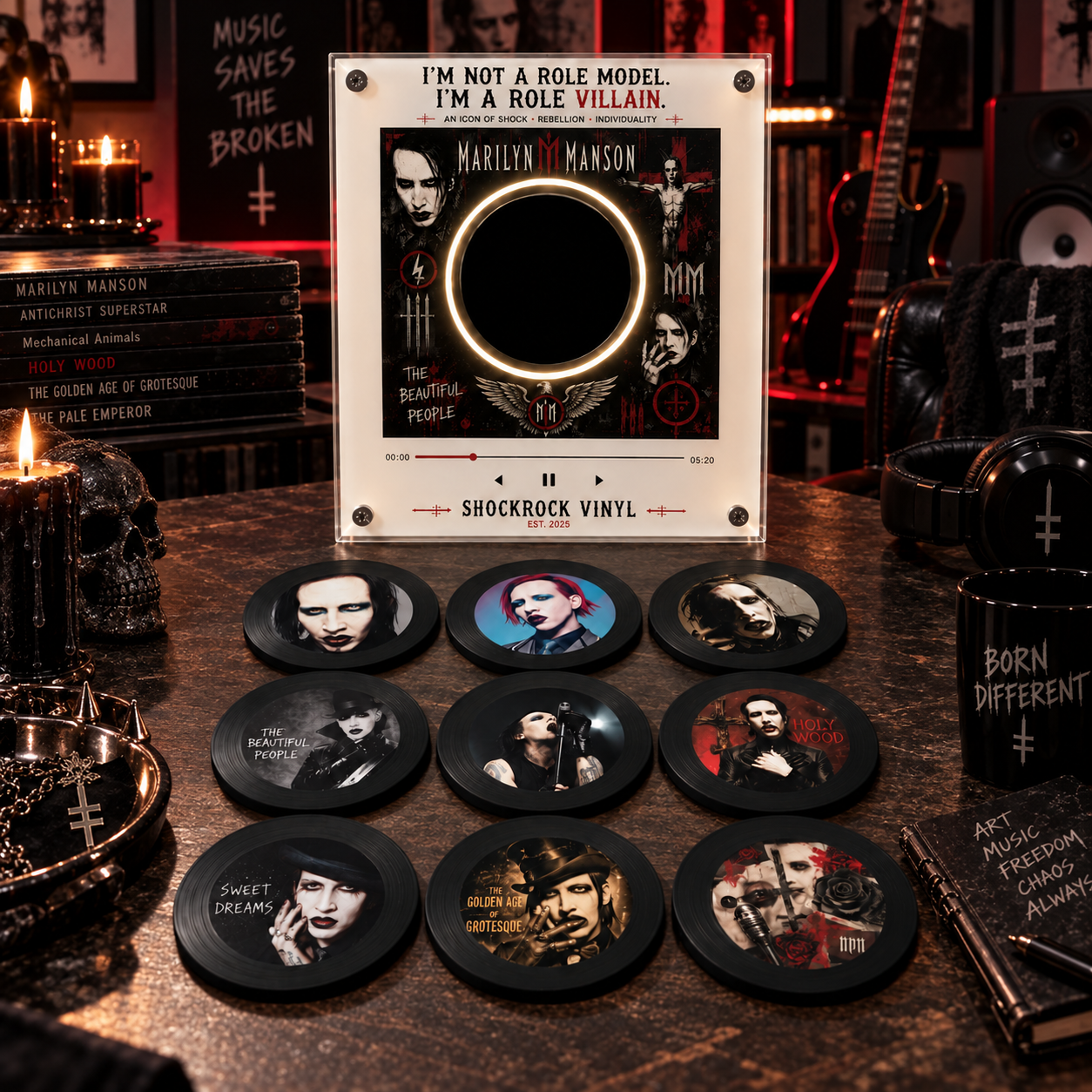 ShockRock™ Marilyn Manson Collector’s Vinyl Set